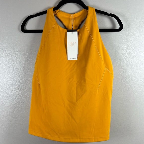 NWT Calia Inspire High Neck Tank Glowing Umber - Picture 4 of 12